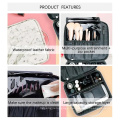 Waterproof PU Marble Travel Makeup Bag Private Label White Cosmetic Bag